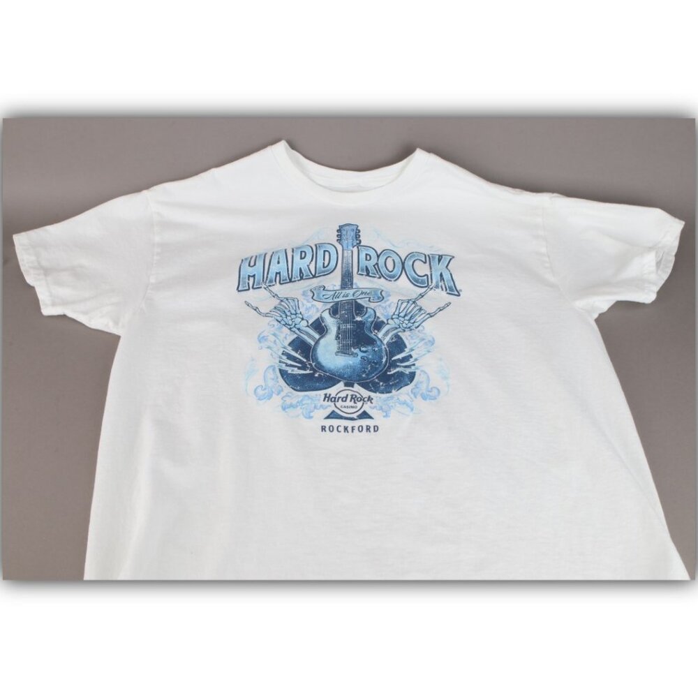 Hard Rock Casino Rockford Illinois "All Is One" Collectible T-shirt Unisex XL